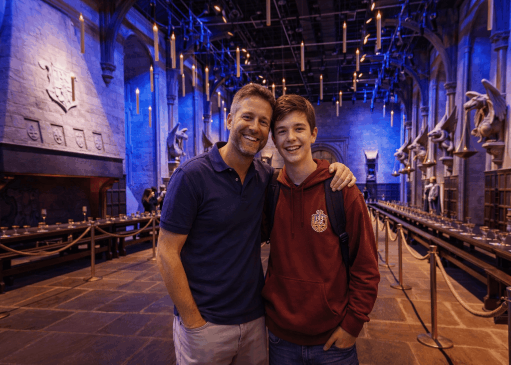 padre-e-hijo-visitando-los-estudios-de-harry-potter-en-londres