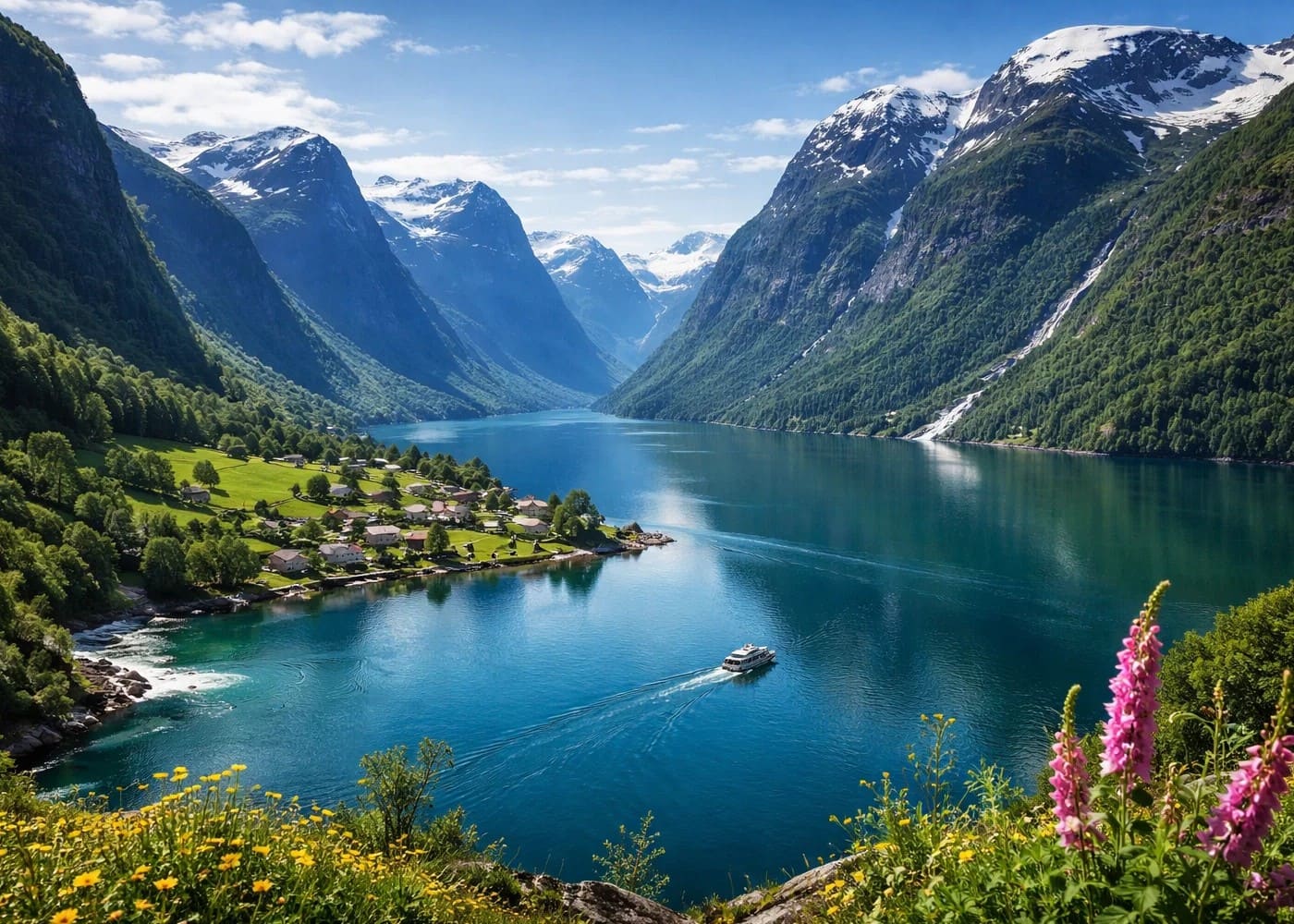 Los destinos más hermosos en Noruega: Fiordos, auroras boreales y naturaleza salvaje