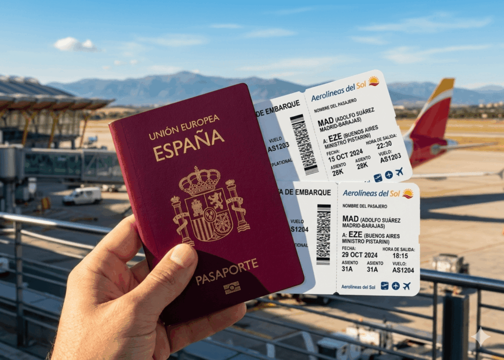 mano-sujetando-pasaporte-con-dos-billetes-de-avion