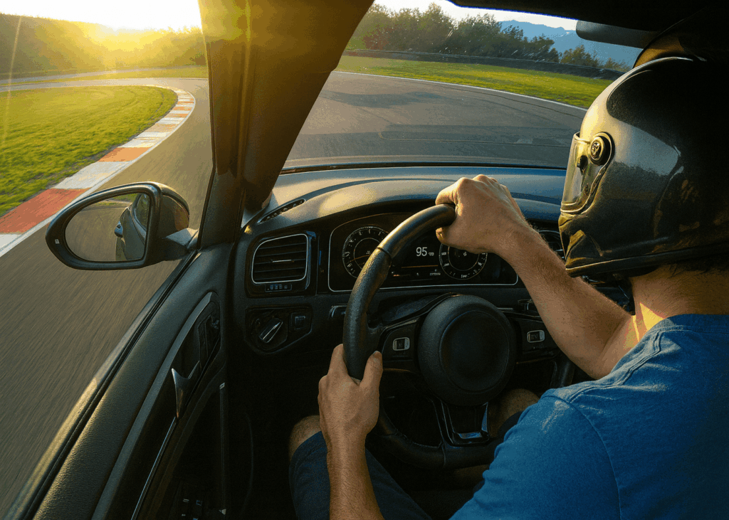 hombre-al-volante-de-un-coche-en-un-curso-de-conduccion