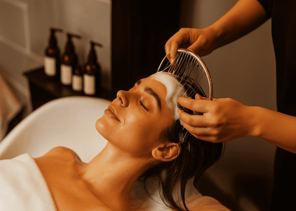 mujer-que-se-hace-un-head-spa-en-un-centro-de-estetica