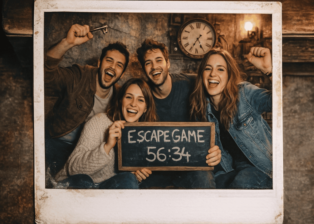 foto-polaroid-de-un-grupo-de-amigos-que-han-hecho-un-escape-room