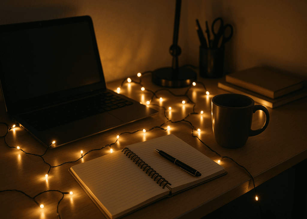 guirnalda-luminosa-colocada-sobre-un-escritorio-de-trabajo