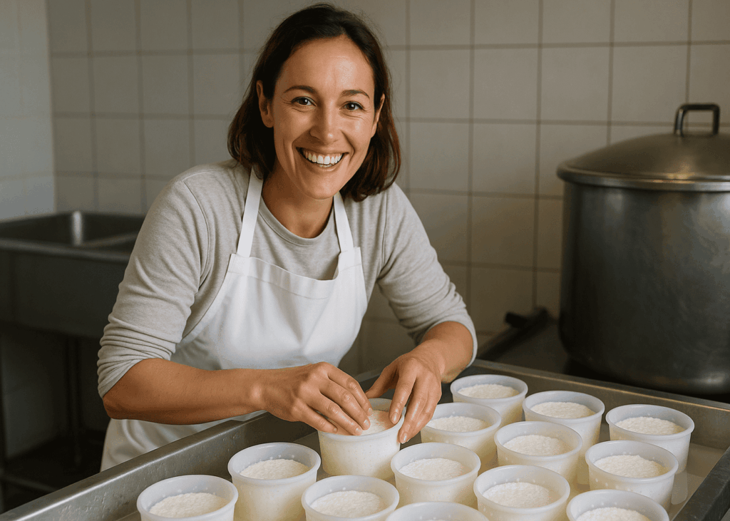 mujer-que-hace-un-taller-de-queso