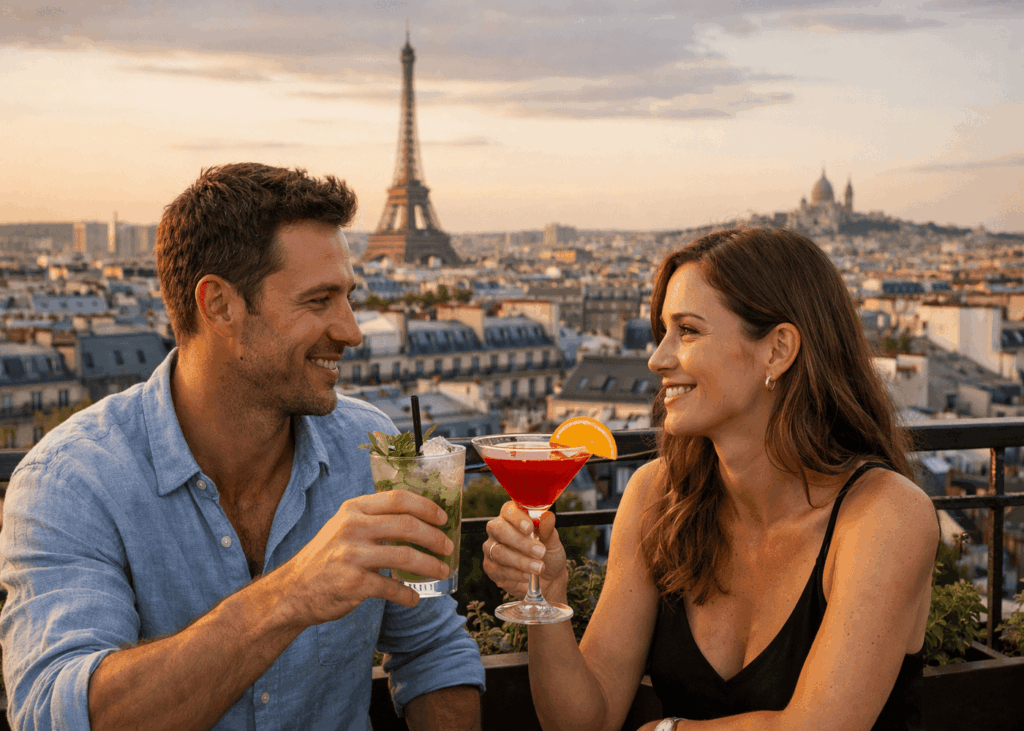 couple-que-brinda-con-un-coctel-en-la-mano-con-vistas-a-los-tejados-de-paris-y-la-torre-eiffel-de-fondo