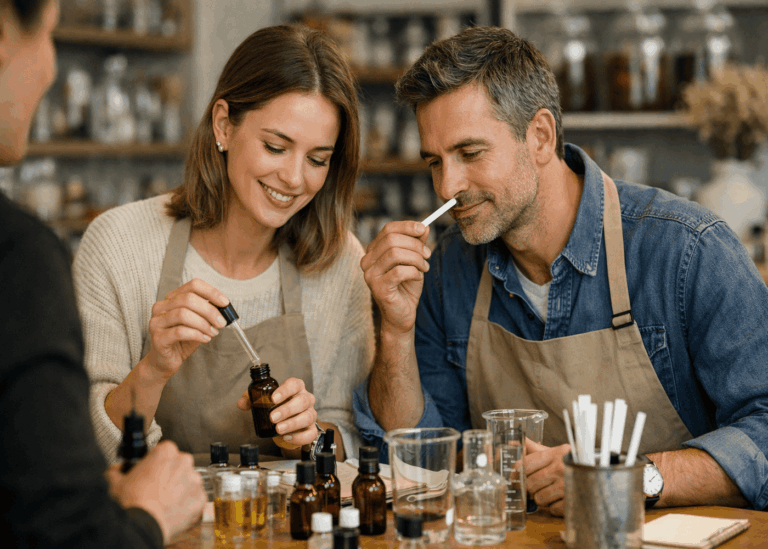 pareja-participando-en-un-taller-de-creación-de-perfume