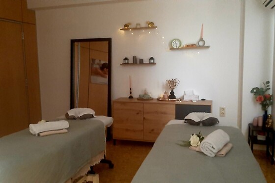 Un masaje en pareja en Danae Wellness en Valencia
