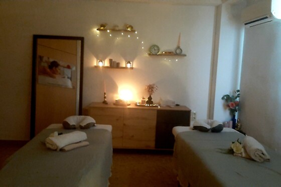 Un masaje en pareja en Danae Wellness en Valencia