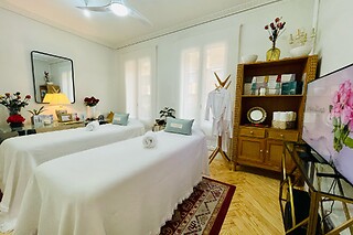 Un masaje relajante aromaterapia para 1 en Iralaultima's Beauty en Madrid