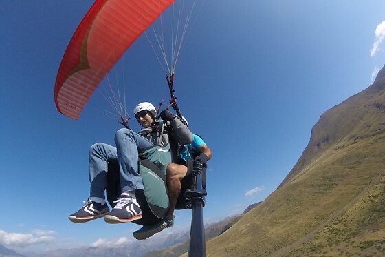 Un vuelo en parapente para 1 en Speedriding en Castejón de Sos (Huesca)