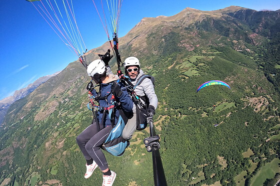 Un vuelo en parapente para 1 en Speedriding en Castejón de Sos (Huesca)