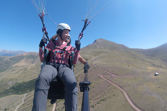 Un vuelo en parapente para 1 en Speedriding en Castejón de Sos (Huesca)