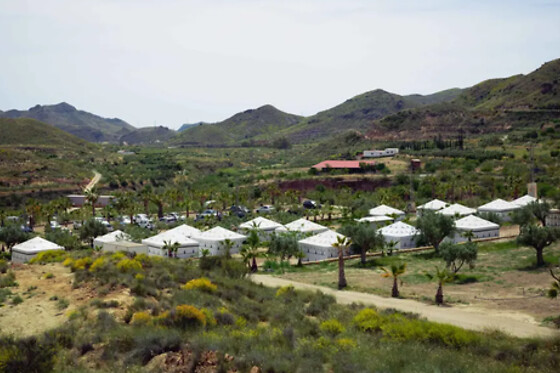 Dos noches en hayma con experiencia bienestar para 2 en Ecocamping Oasis Al Hamam en Lucaneina de las Torres (Almería)