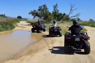 Una ruta en quad para 1 o 2 personas en Freedom Rent Empuriabrava en Empuriabrava (Girona)