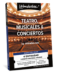 Teatro, musicales & conciertos by entradas.com - 4 entradas