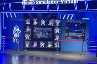 Una entrada de Cine 8D para 2 en Simulador Virtual 8D Planeta en Alcorcón (Madrid)