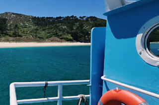 Un paseo en barco por la ría de Aldán ruta "Puesta de Sol" para 2 en O Que Faltaba en Aldán - Cangas (Pontevedra)