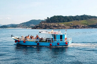 Un paseo en barco por la ría de Aldán ruta "Ruta del mejillón" para 2 en O Que Faltaba en Aldán - Cangas (Pontevedra)