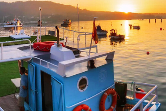 Un paseo en barco por la ría de Aldán ruta 