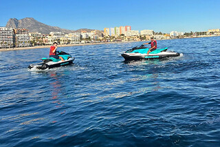 Una excursión Isla Benidorm y Bahía en moto de agua para 2 en Toda Jet en Villajoyosa (Alicante)
