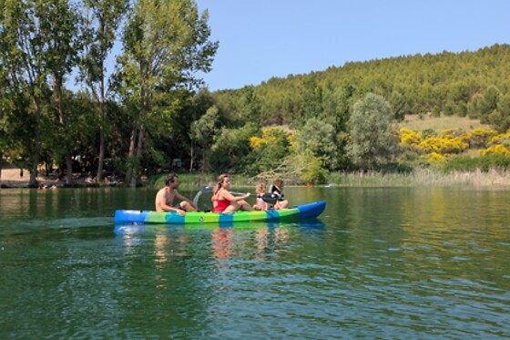Alquiler de kayak para 2 en Complejo Esgueva en Encinas de Esgueva (Valladolid)
