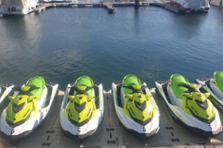 Una ruta turística en moto de agua para 4 en Vilajet en Vilagarcía de Arousa (Pontevedra)