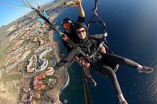 Un vuelo por la costa para 2 en Daydream Paragliding en La Escalona (Santa Cruz de Tenerife)
