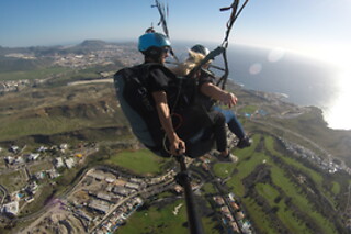 Un vuelo por la costa para 2 en Daydream Paragliding en La Escalona (Santa Cruz de Tenerife)