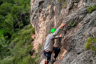 Una actividad de escalada para 3 con Mallorca Mountains en Manacor (Islas Baleares)