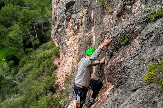 Una actividad de escalada para 3 con Mallorca Mountains en Manacor (Islas Baleares)