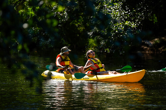 Una ruta en kayak 