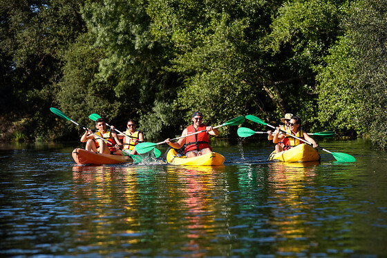 Una ruta en kayak 