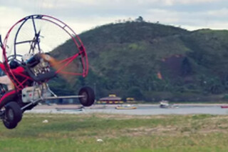 Un vuelo en paramotor para 2 en Tarraco Flying Club en Mora de Ebro (Tarragona)