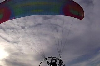 Un vuelo en paramotor para 2 en Tarraco Flying Club en Mora de Ebro (Tarragona)