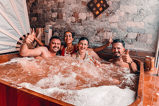 Un acceso a espacio bienestar para 1 en Beer Spa Islantilla en Islantilla (Huelva)