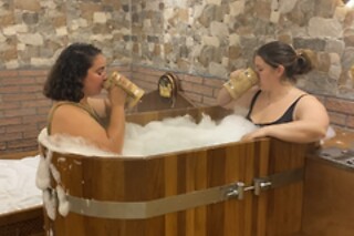 Un acceso a espacio bienestar para 1 en Beer Spa Islantilla en Islantilla (Huelva)