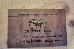 Be Detectives