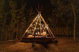 GLAMPING THE TEEPEE