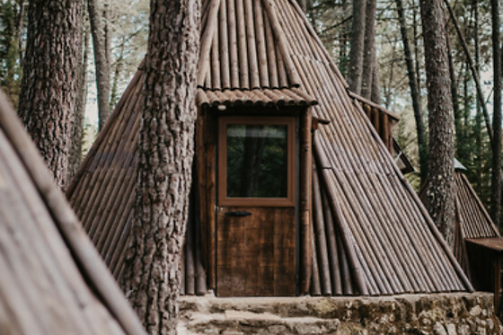 Una noche con degustación de productos artesanales para 2 en Glamping The Teepee en Mombeltrán (Ávila)