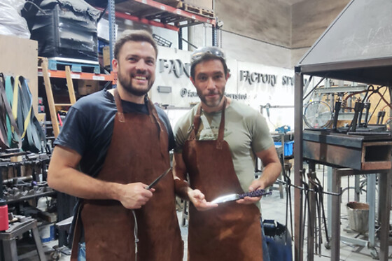 Forja tu propio cuchillo con un curso de Bushcraft para 1 en Fantastic Factory en Sentmenat (Barcelona)