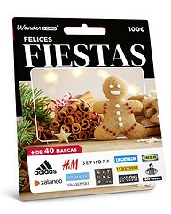Tarjeta Felices Fiestas Mágicas
