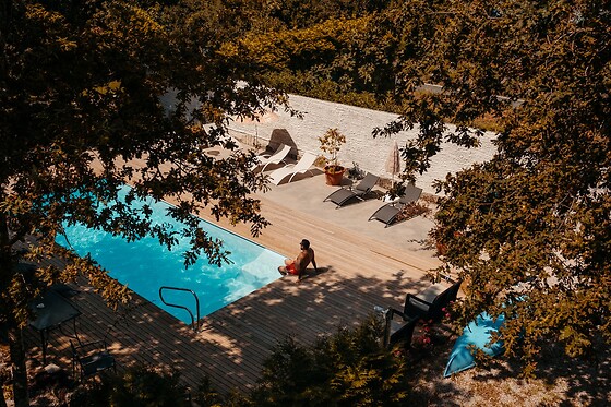 Una noche con desayuno y cesta de picnic para la cena para 2 en Cabanas de Udra en Beluso-Bueu (Pontevedra)