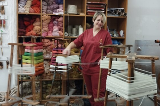 Una visita privada para un grupo entre 1 y  6 personas a la Real Fabrica de Tapices en Madrid