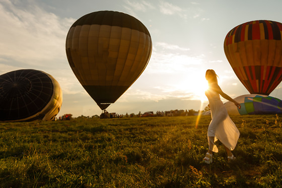 Vuelo en globo premium