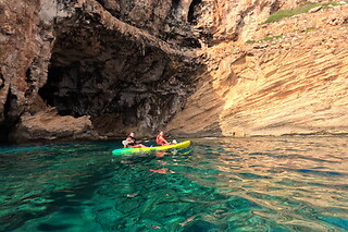 Un alquiler de paddle surf para 4 en MenorcAventura en Alaior (Islas Baleares)