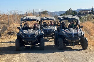 Una ruta en buggy safari para 1 o 2 personas en Rangers Safari Tours en Las Lagunas de Mijas (Málaga)
