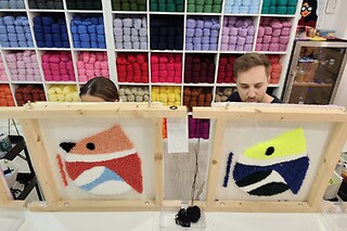Un taller creativo de alfombras con técnica tufting para 1 persona en EP Custom Rug, en València