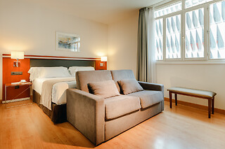 Una noche con desayuno para 2 en Abba Euskalduna Hotel**** en Bilbao (Bizkaia)
