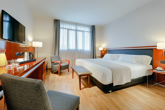 Una noche con desayuno para 2 en Abba Euskalduna Hotel**** en Bilbao (Bizkaia)