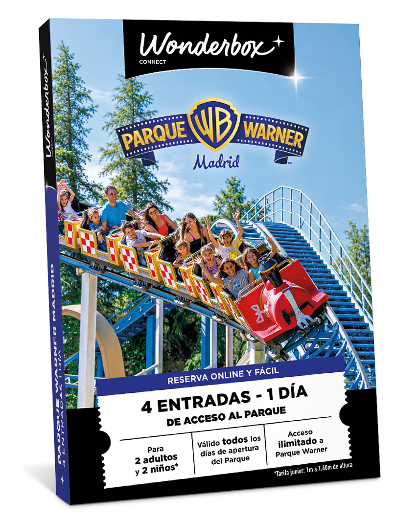 Parque Warner Familia - 1 día / 1 parque - 2 adultos y 2 niños